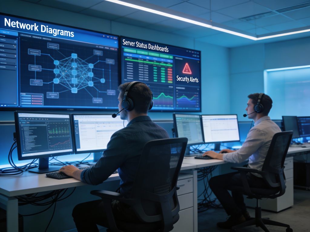 S6 Technologies managed IT services team providing 24/7 support to Stafford TX business